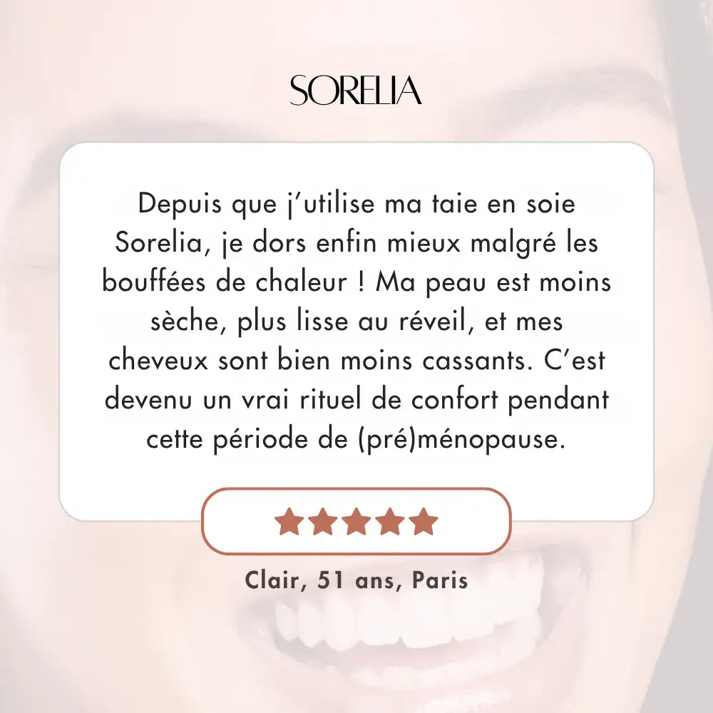 Taie 100% soie – Sorelia®